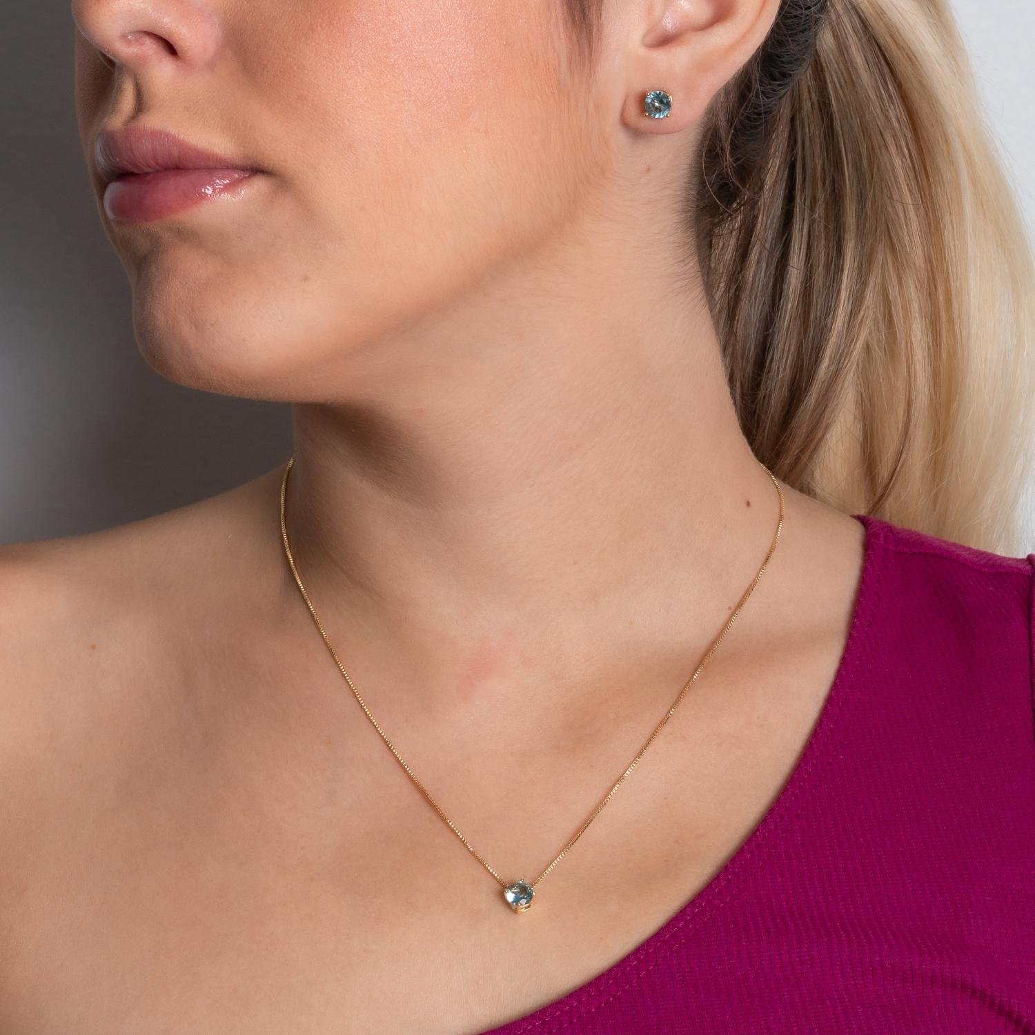 Cjt-614-Fo Conjunto De Pedra Cristal (45cm+5cm)