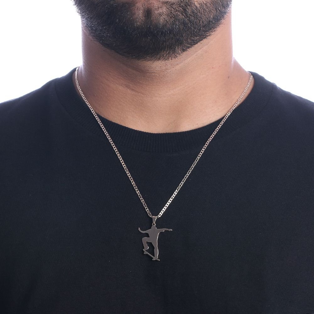 Cll-279-Fo Corrente Masculina Skatista (60cm)