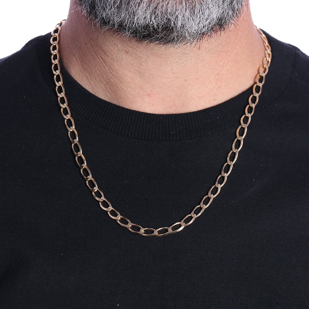 Clm-100-Fo Corrente De Elos Masculina (60cm)