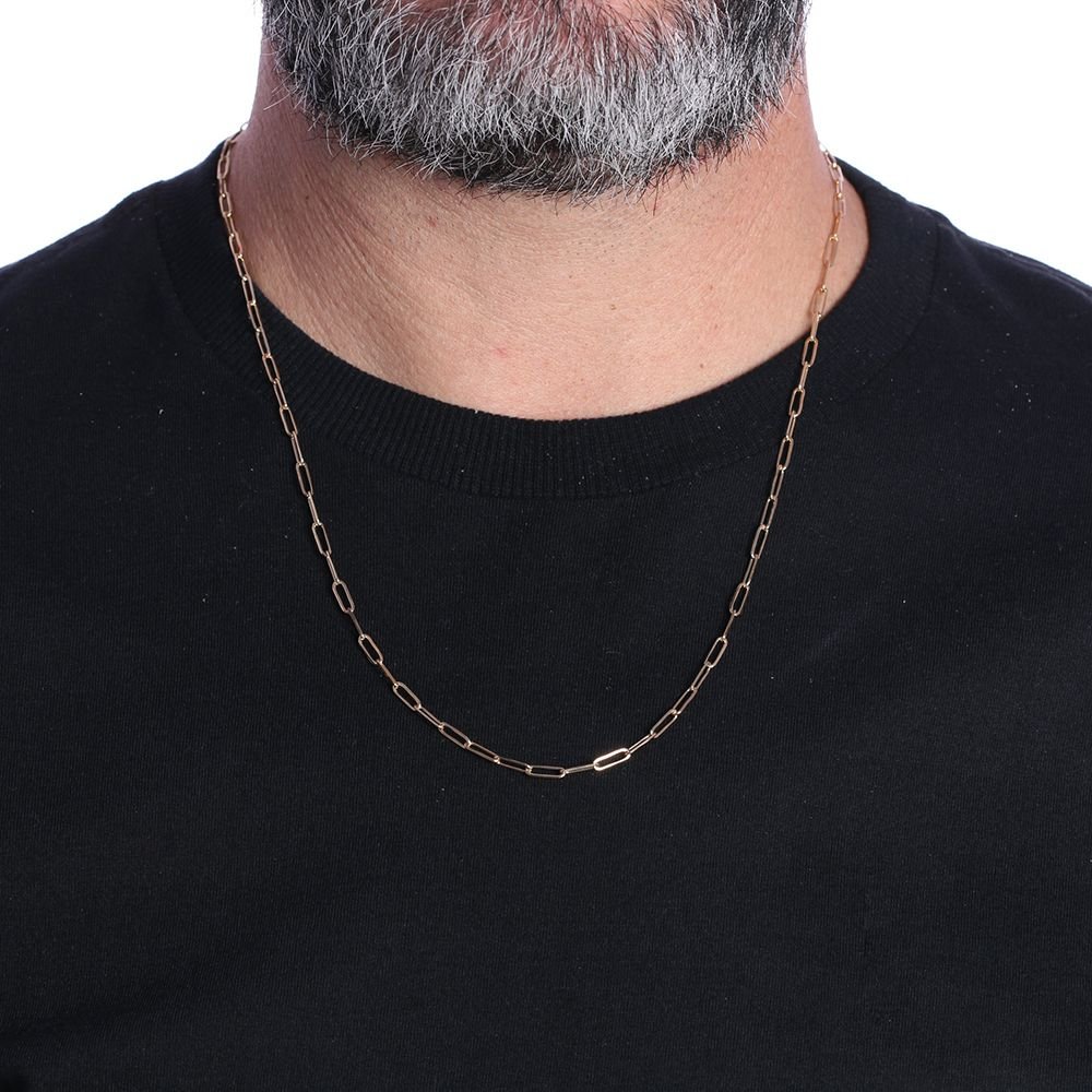 Clm-173-Fo Corrente elo alongado (60cm)