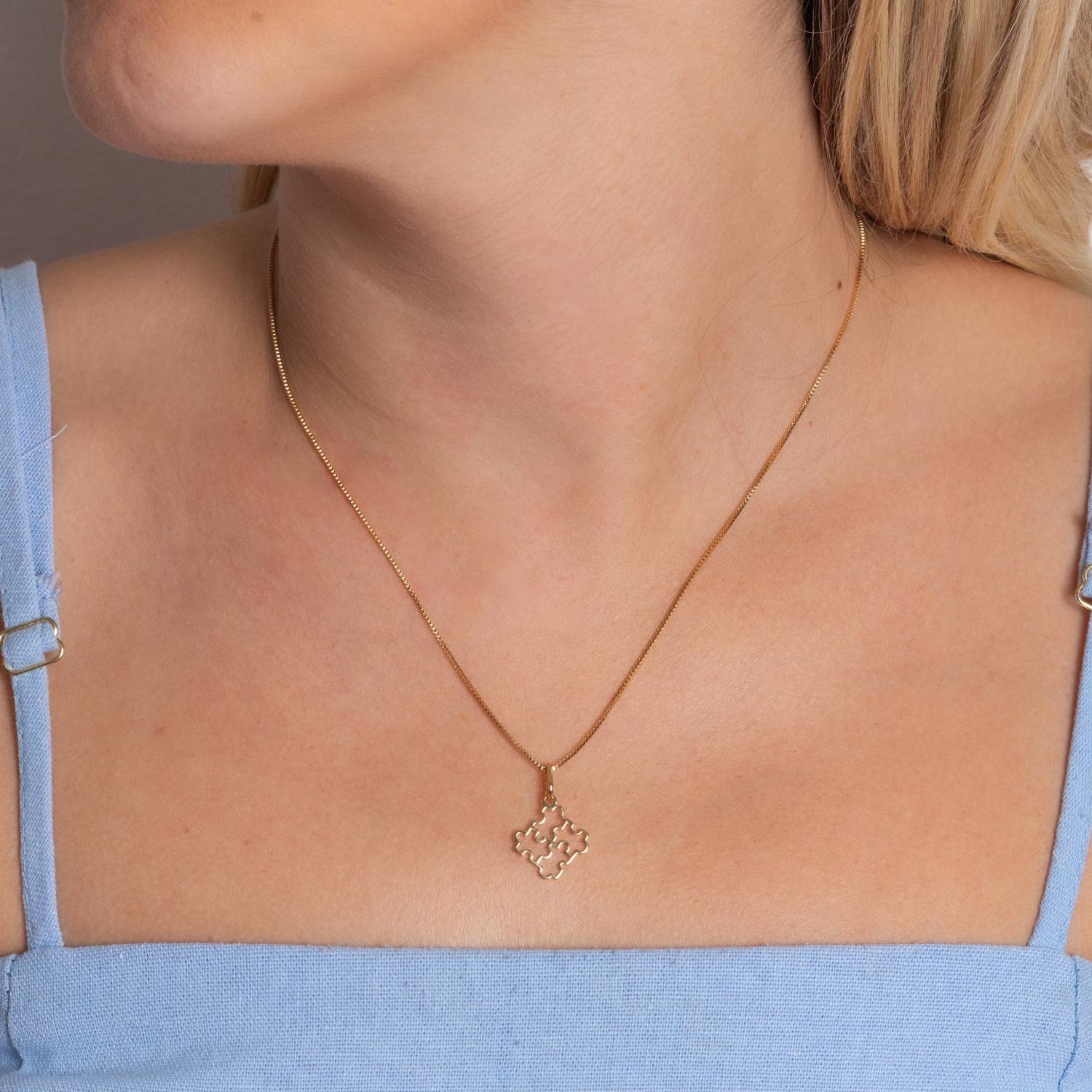 Cls-3325-Fo Colar Autismo (45cm+5cm).