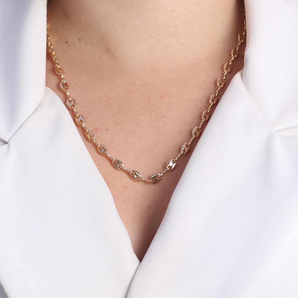 Clt-5506-Fo (32cm+15cm) Choker De Lacres