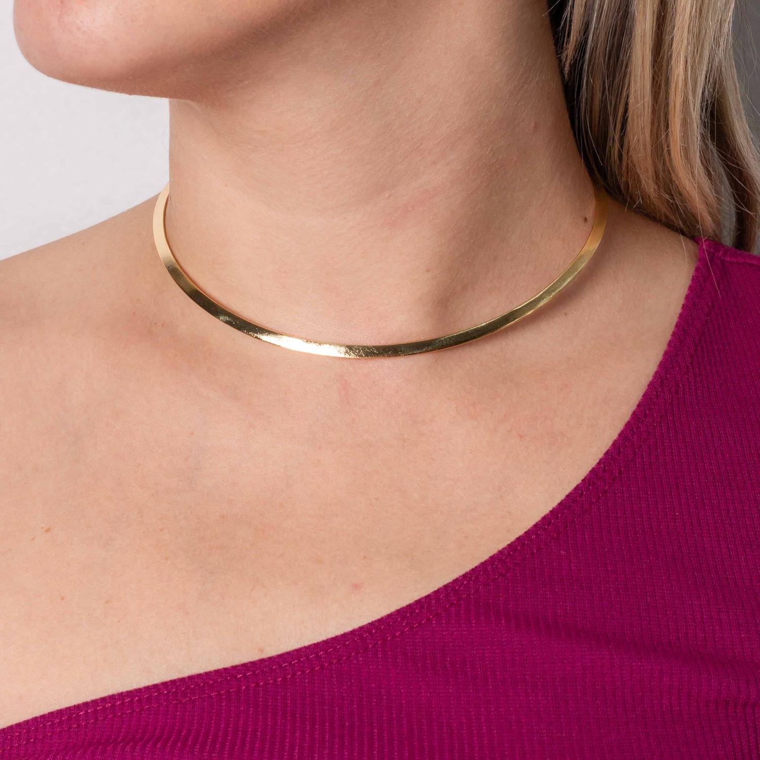 Clt-5798-Fo Choker Aro Lixado (3,5mm).