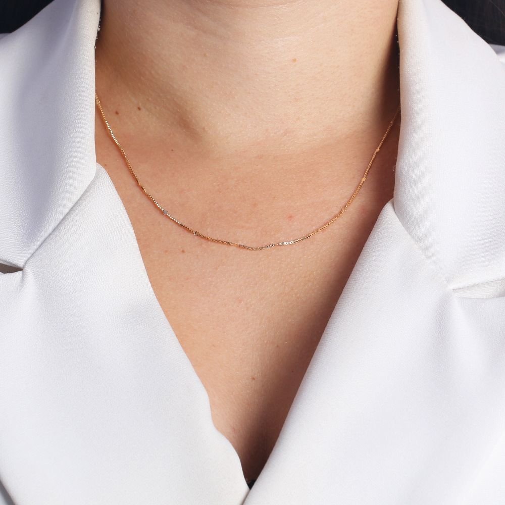 Co-217-Fo (32cm+10cm) Choker De Veneziana Com Detalhes