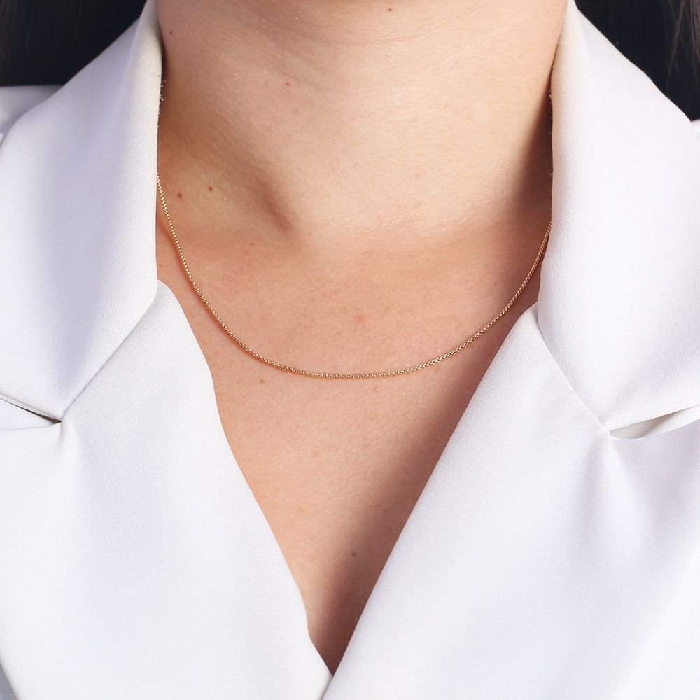Co-220-Fo (32cm+10cm) Choker Fininha