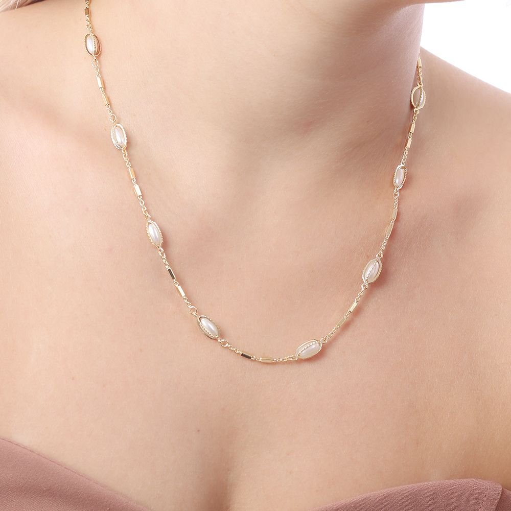 Co-344-Fo (45cm+10cm) Colar De Pérolas. Co-344-Fo (45cm+10cm) Colar De Pérolas.