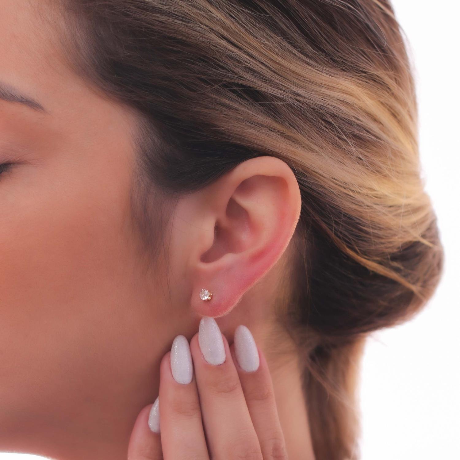 Cr6-16- Do Cartela Com 6 Pares De Pontos De Luz Cristal.