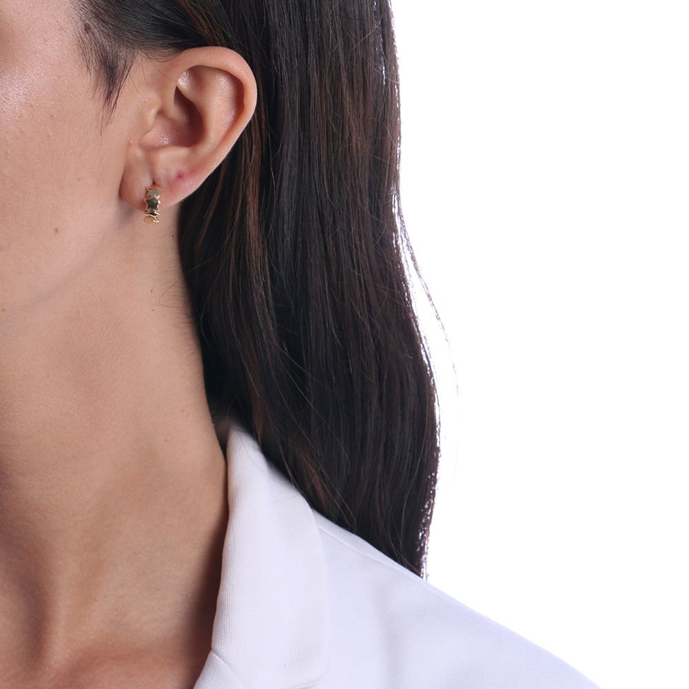 Brf-235-Do Brinco De Argolinha De Estrelas