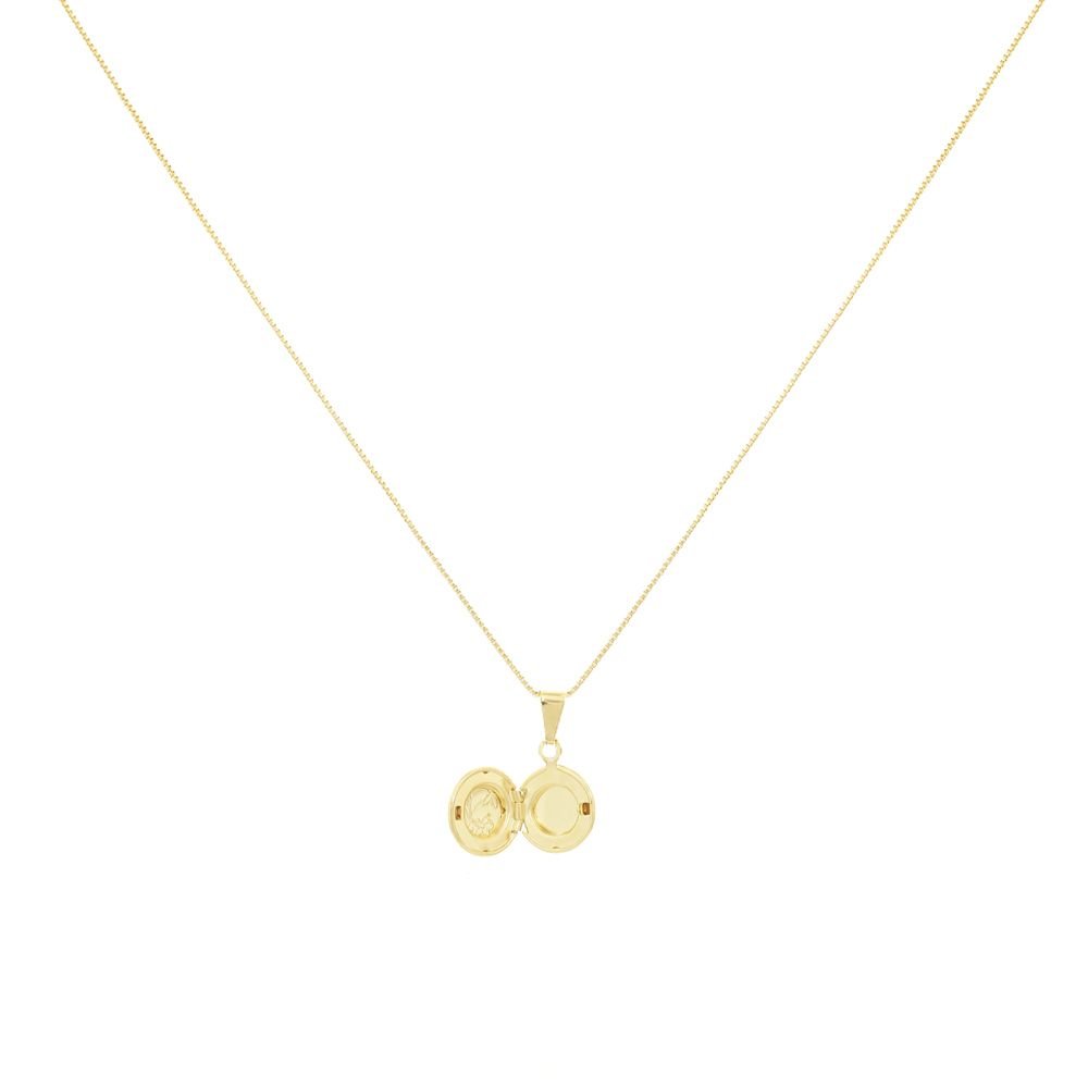 Clt-2720-Fo Colar Relicário