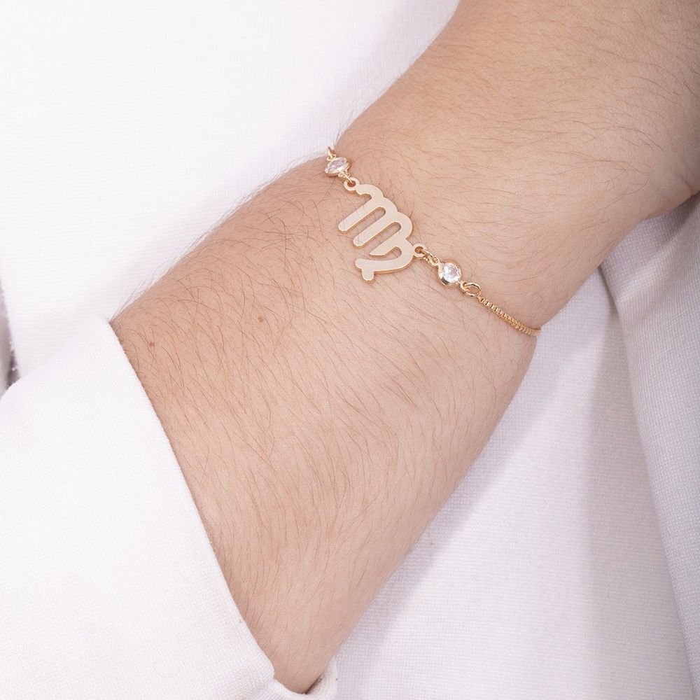 Pst-2472-Fo-Virgem - Pulseira Gravatinha Signos
