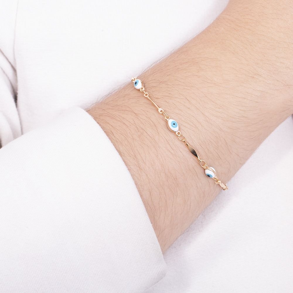 Pst-3093-Fo Pulseira Olho Grego