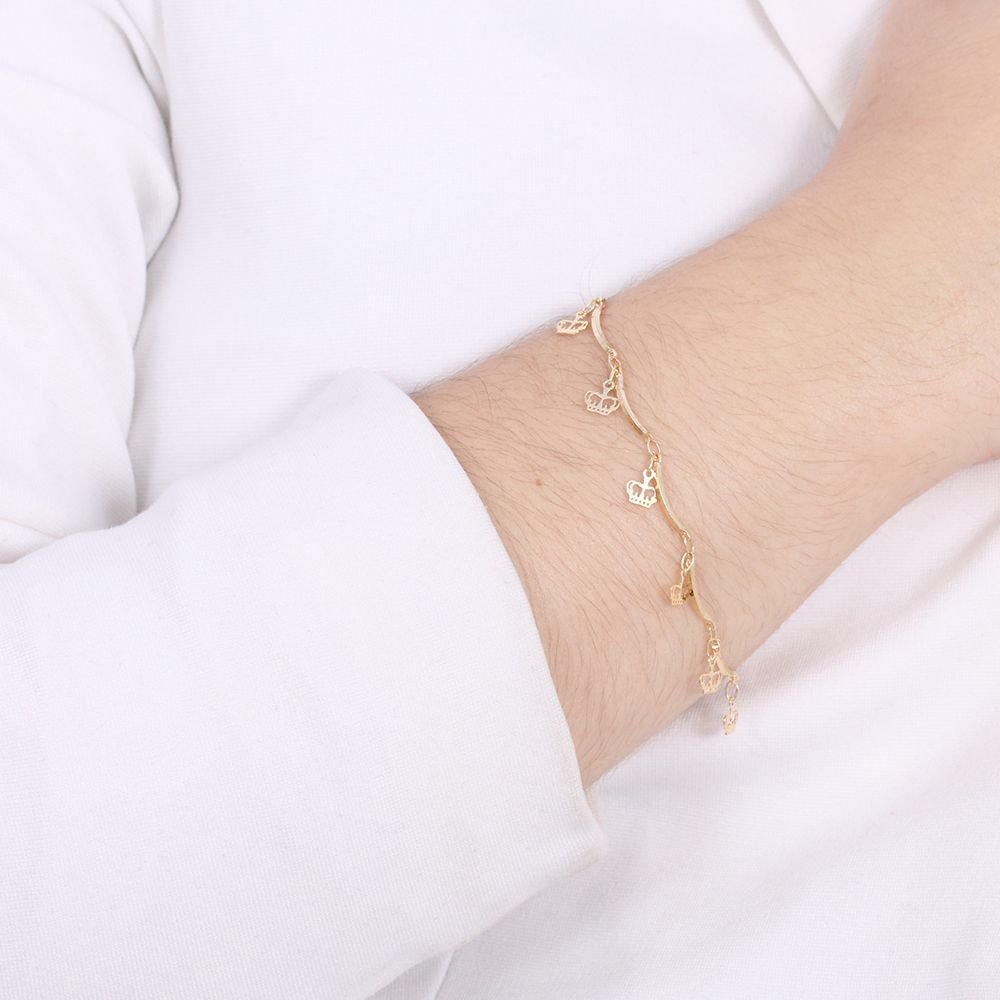 Pst-3142-Fo Pulseira De Coroas
