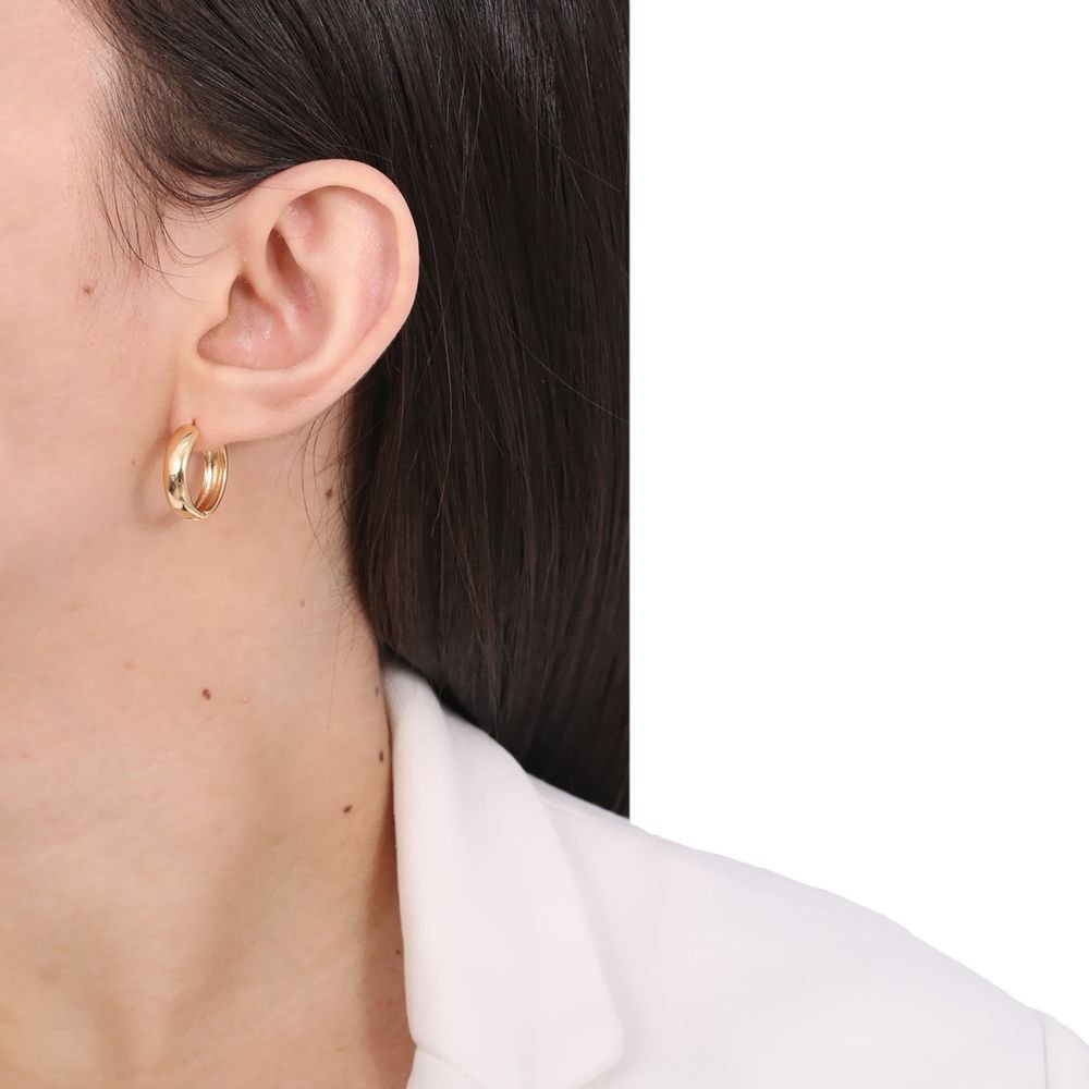 Ag-298-Do Brinco Argola Lisa