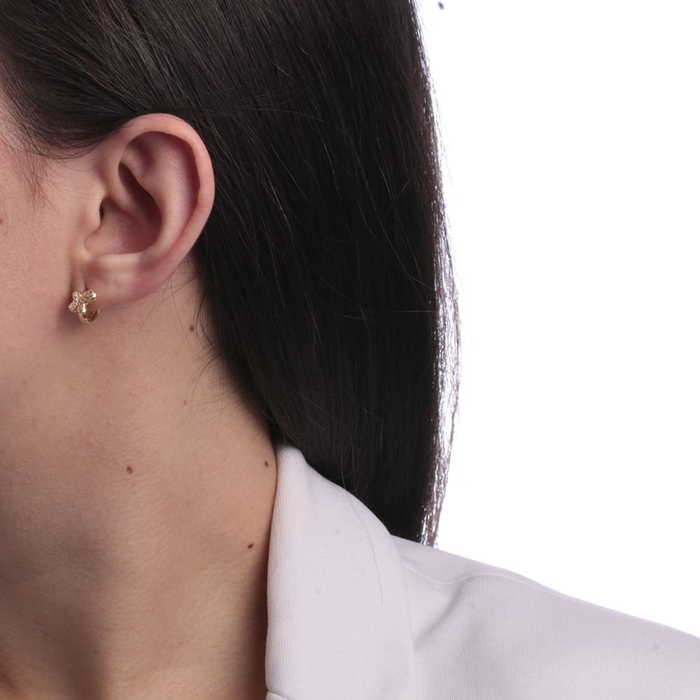 Ag-417-Do Brinco Argolinha De Borboleta