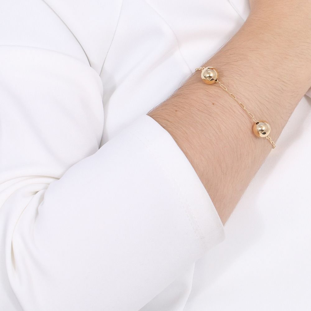 Pst-2582-Fo Pulseira De Bolinhas