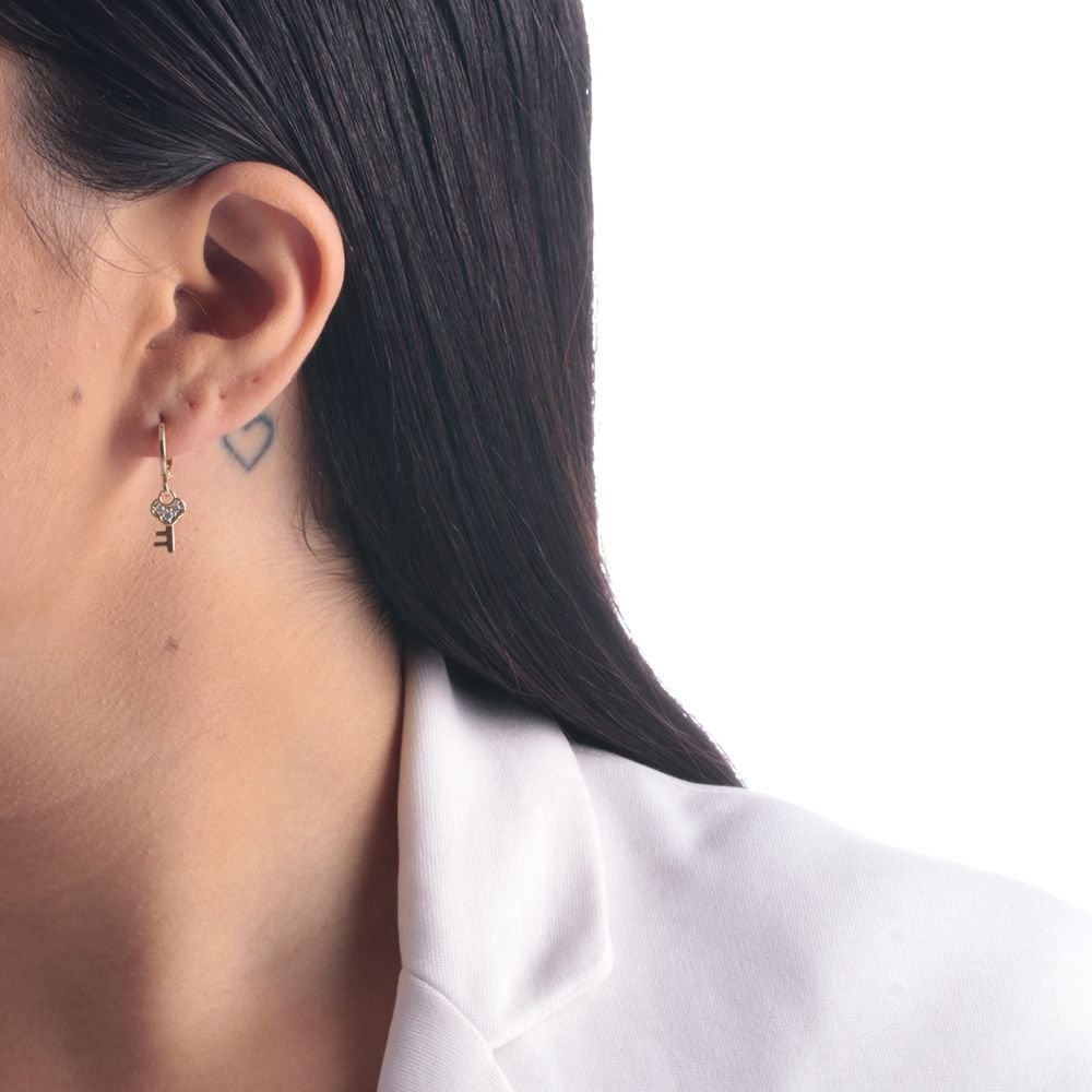 Ag-512-Do Brinco De Cadeado E Chave.