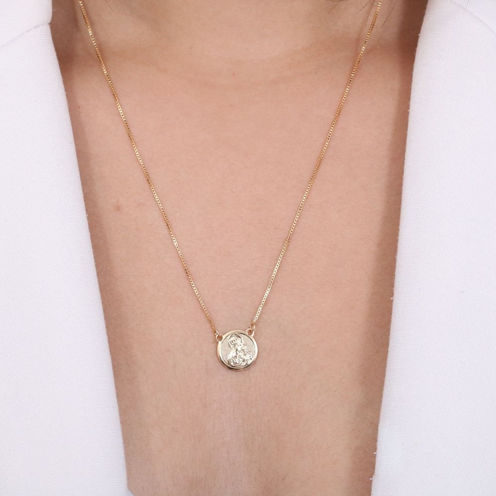 Esc-137-Fo Escapulário Sagrado Coração De Jesus E Nossa Sra. Do Carmo (30x30cm)