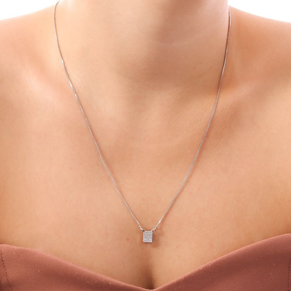 Esc-78-Rd Escapulário De Pai Nosso + O Senhor É Meu Pastor (30x30cm).