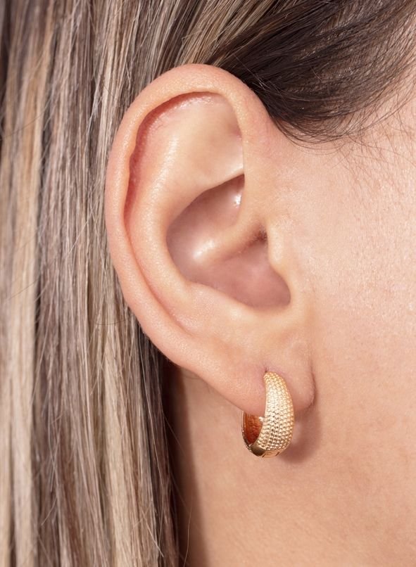 Ag-134-Do Brinco De Argola Articulada (1,6cm).