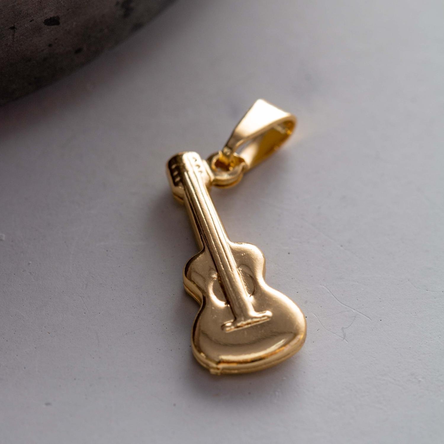Pgt-142-Fo Pingente Violão.