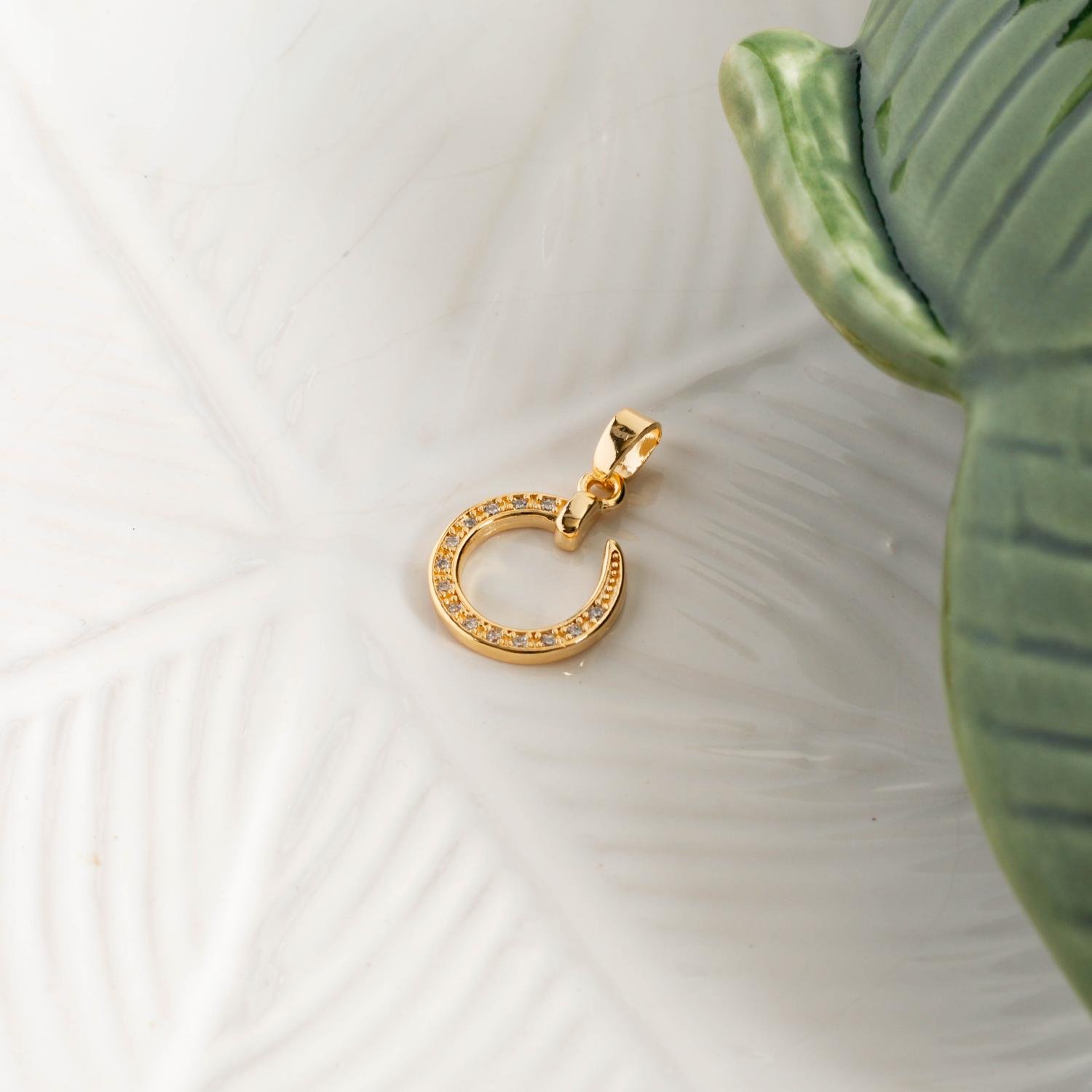 Pgt-464-Fo Pingente Cravejado De Zircônias Cristais.