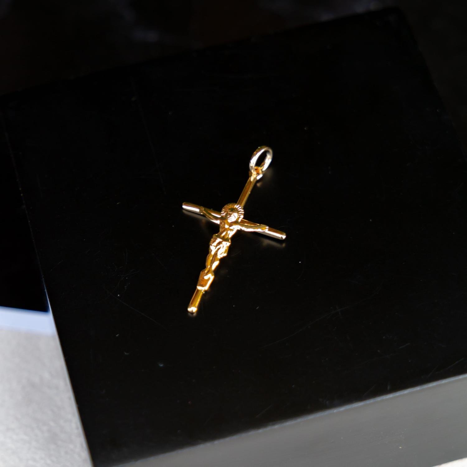 Pgt-487-Fo Pingente Crucifixo.