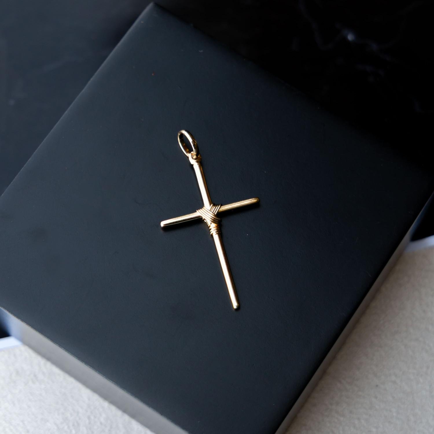 Pgt-489-Fo Pingente De Cruz (38mm).