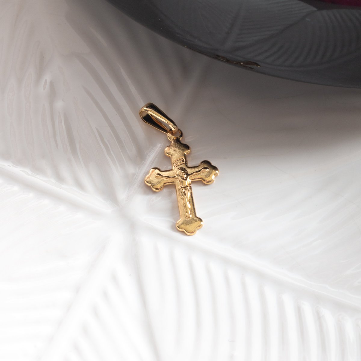 Pgt-506-Fo Pingente De Cruz (25mm).