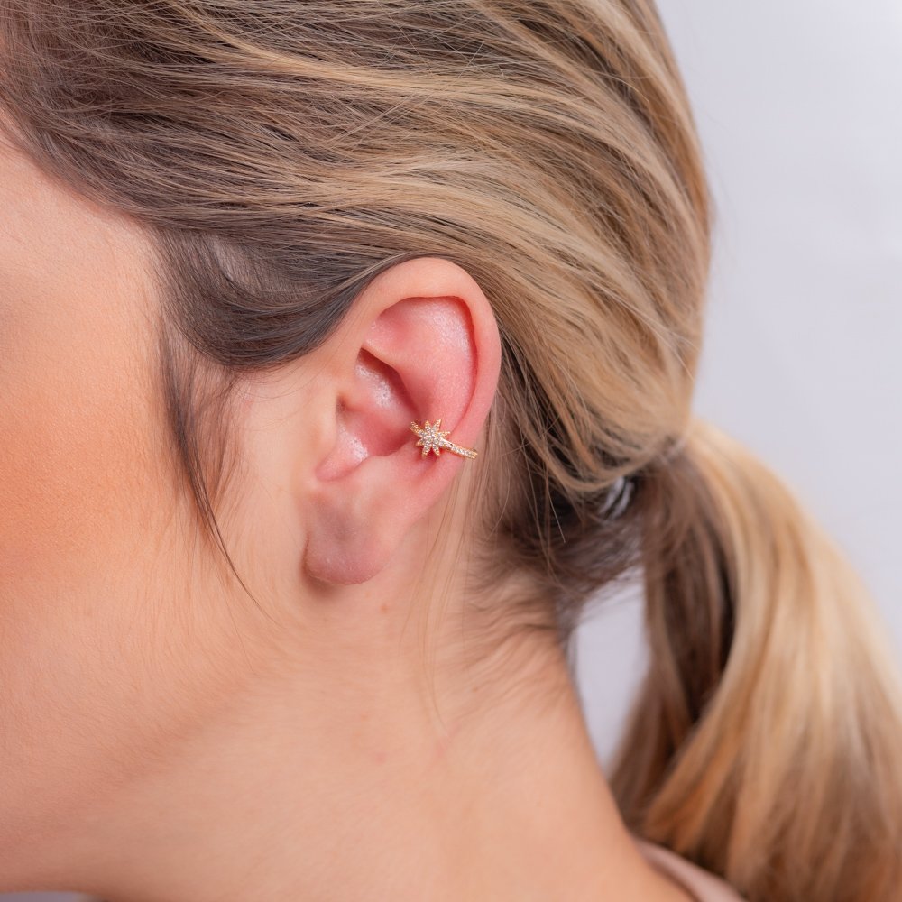 Pir-333-Do (Par) Piercing Cravejado De Zircônias. Pir-333-Do (Par) Piercing Cravejado De Zircônias.