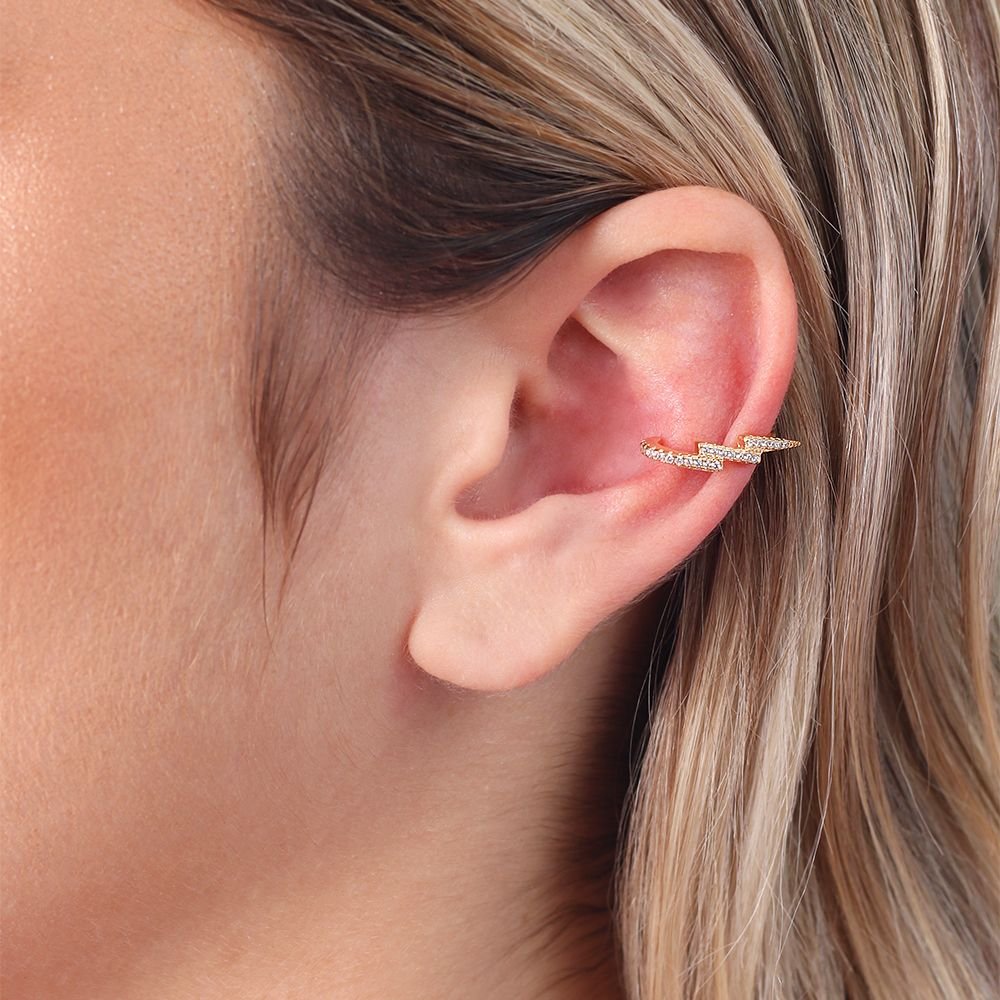 Pir-334-Do (Par) Piercing Cravejado De Zircônias. Pir-334-Do (Par) Piercing Cravejado De Zircônias.