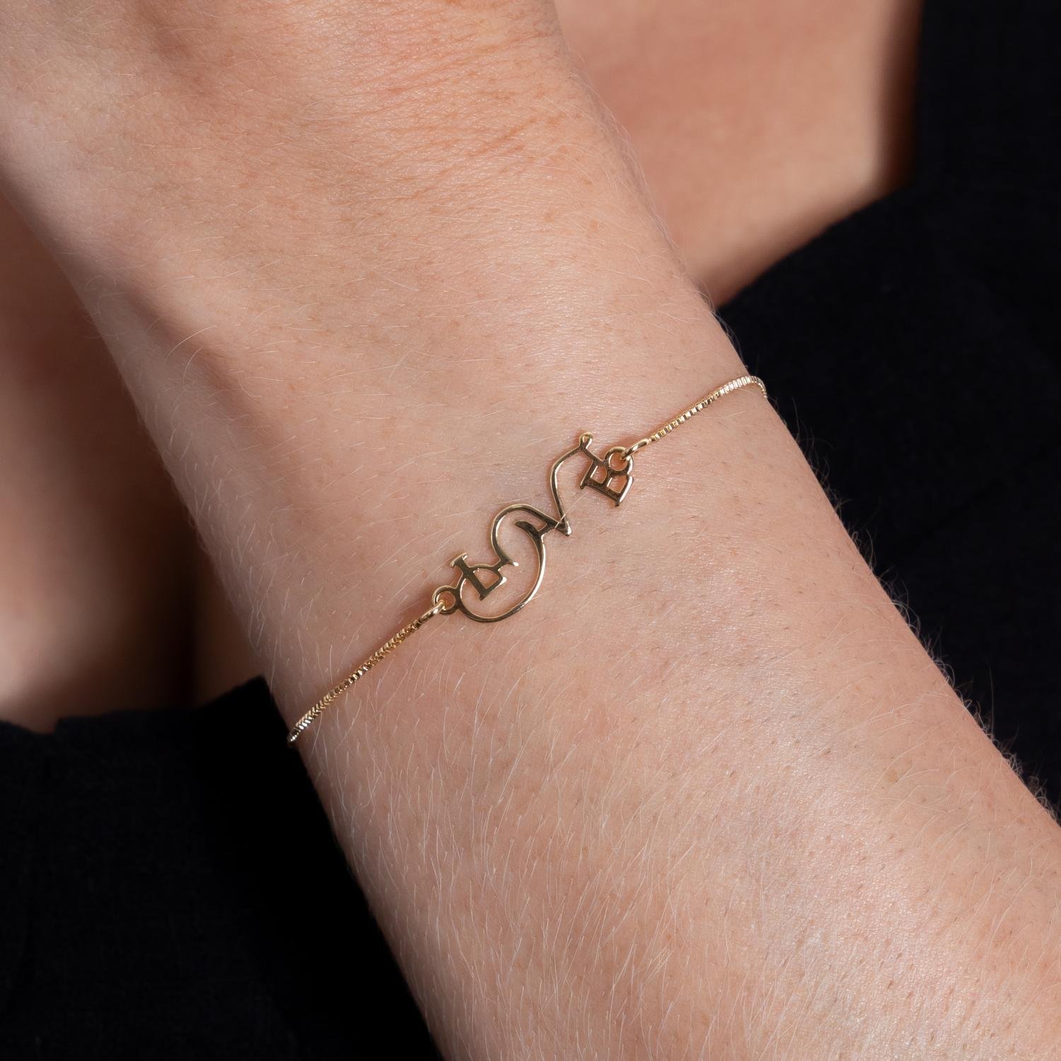 Pll-124-Fo Pulseira Love.