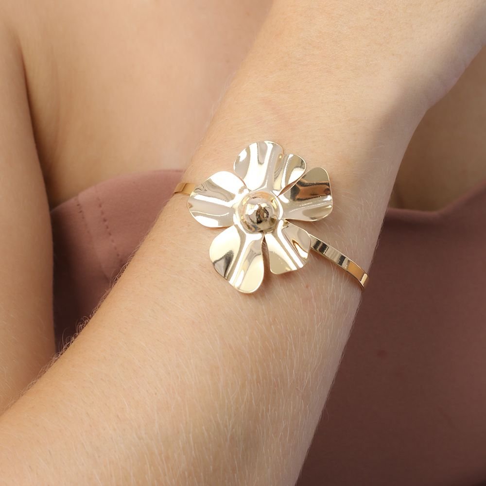 Pll-175-Fo Bracelete De Maxi Flor.