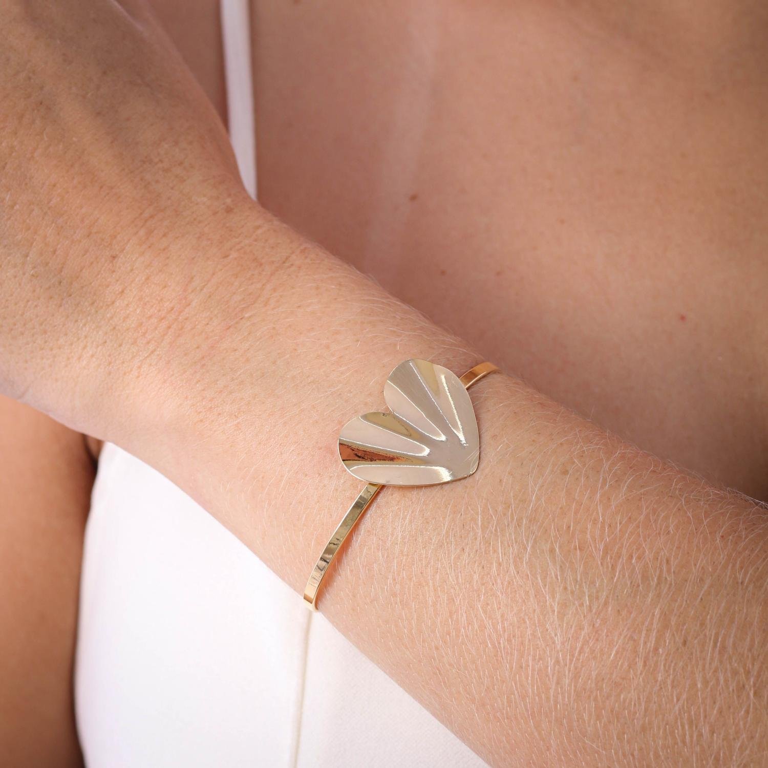 Pll-252-Fo Bracelete Coração.