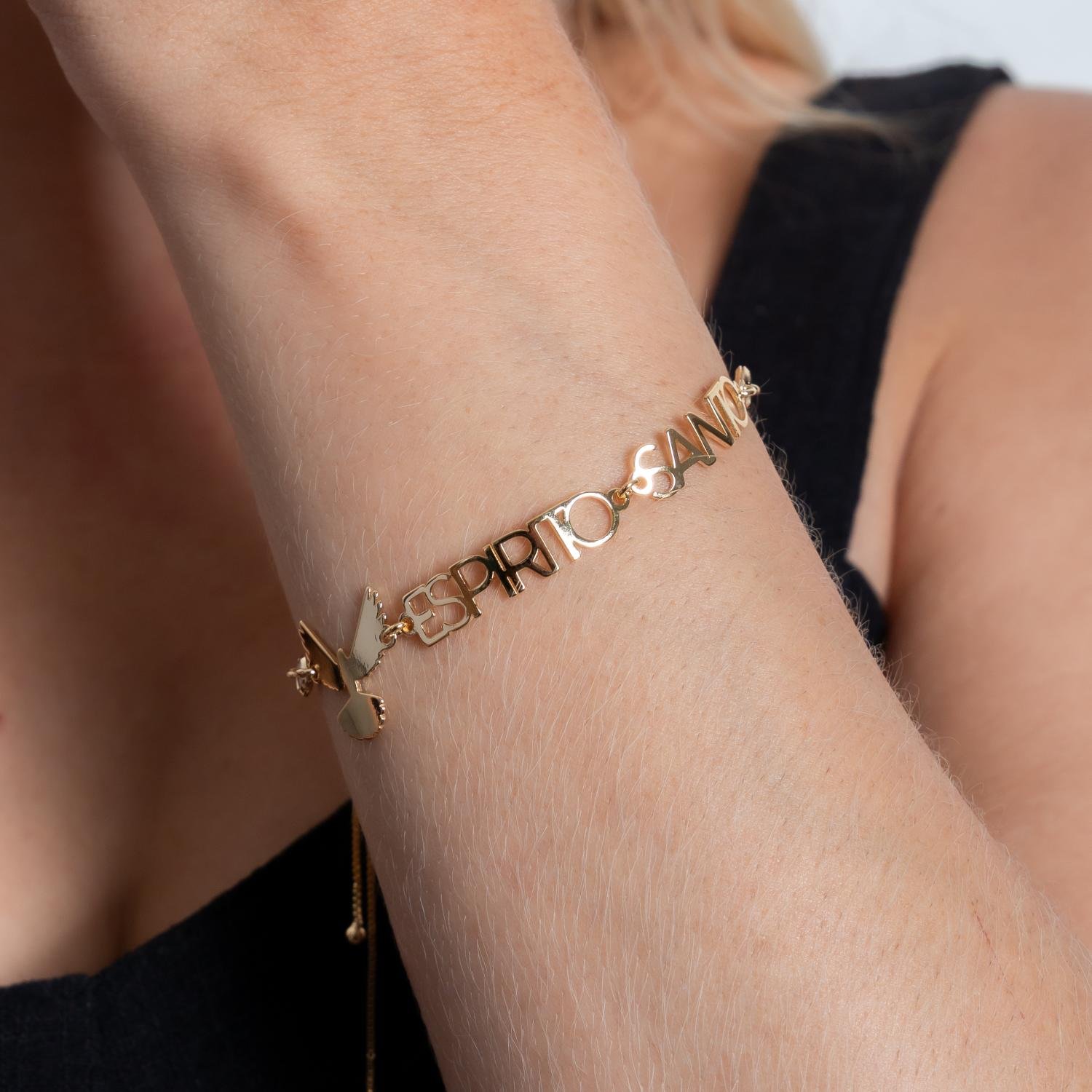 Pll-40-Fo Pulseira Espirito Santo