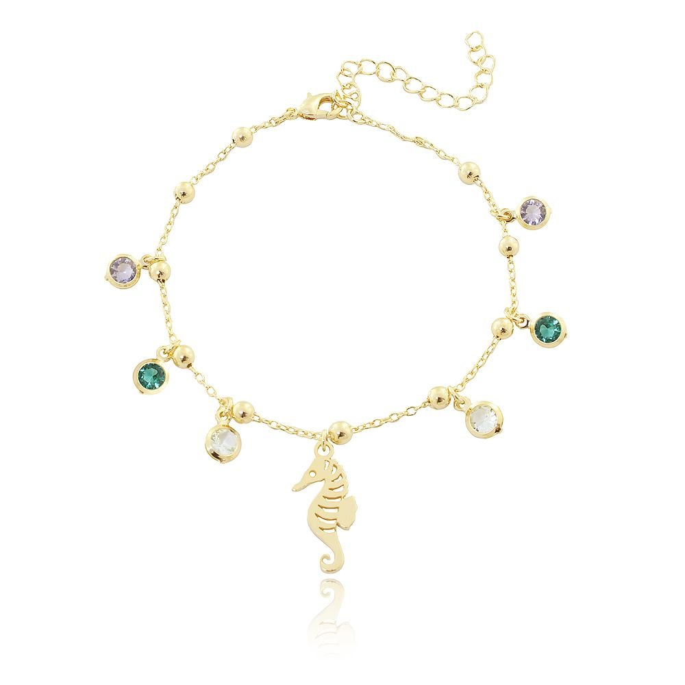 Pll-42-Fo Pulseira Cavalo Marinho Com Pontos De Luz