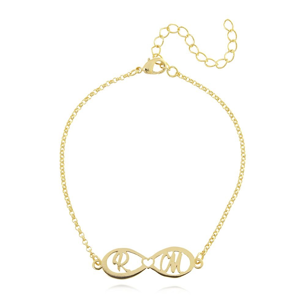 PRS-429-FO PULSEIRA INFINITO COM DUAS INICIAIS