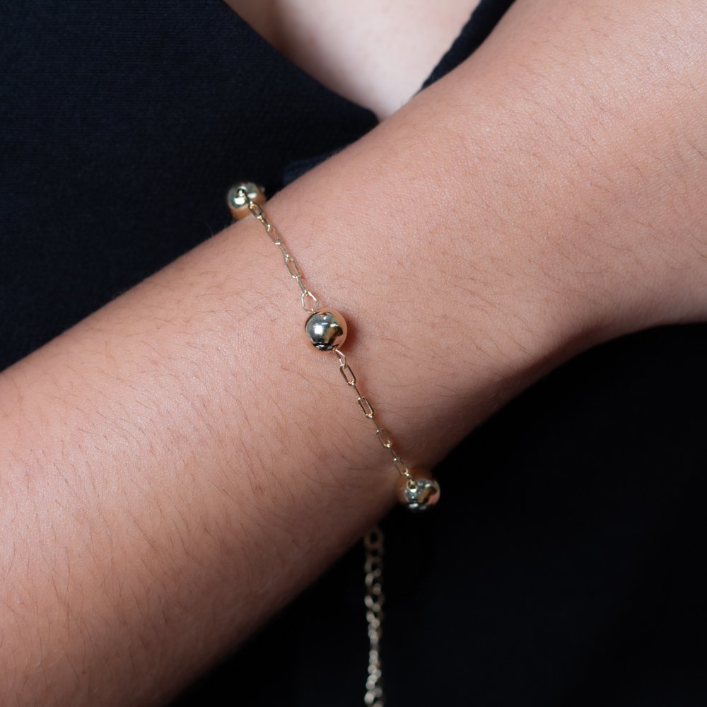 Pst-2797-Fo Pulseira De Bolinhas.