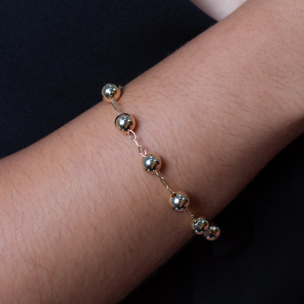 Pst-2798-Fo Pulseira De Bolinhas.