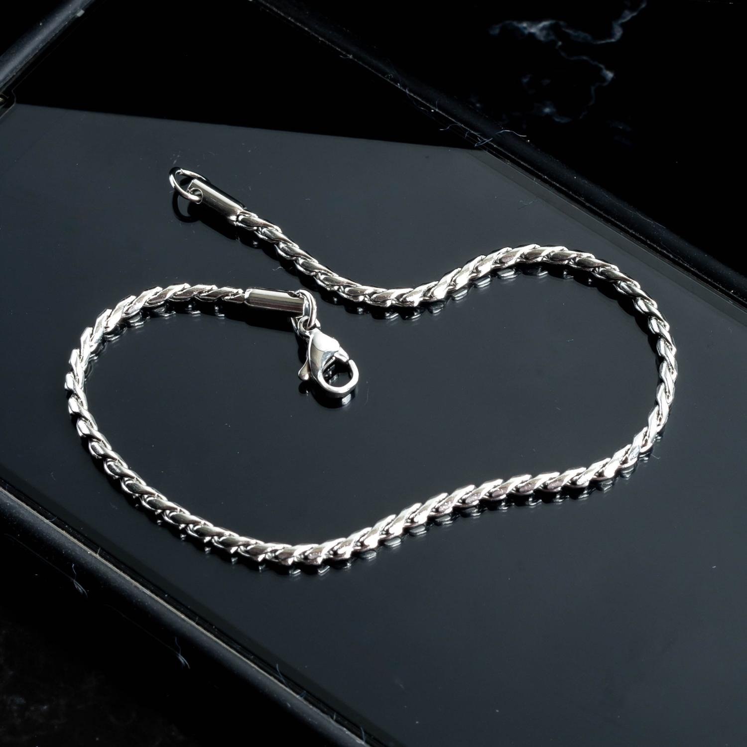 Psm-307-Aço Inox Pulseira Masculina (Aço Inox).