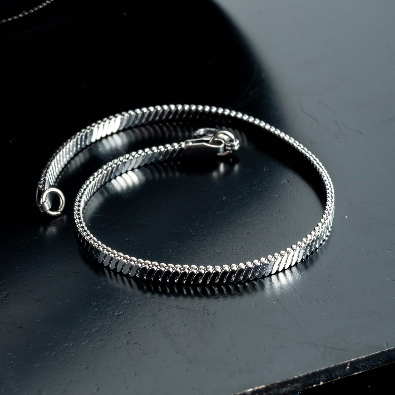 Psm-308-Aço Inox Pulseira Masculina Fita (Aço Inox).