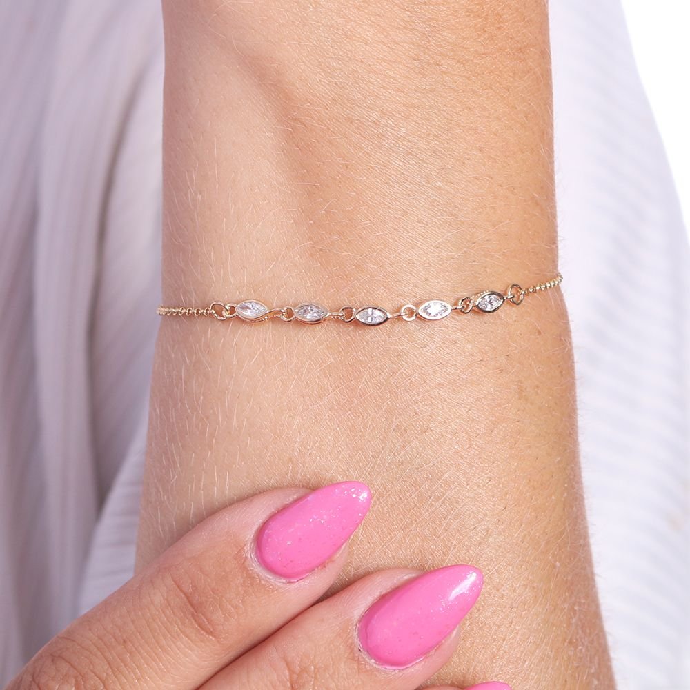 Pst-1090-Fo Pulseira De Zircônias