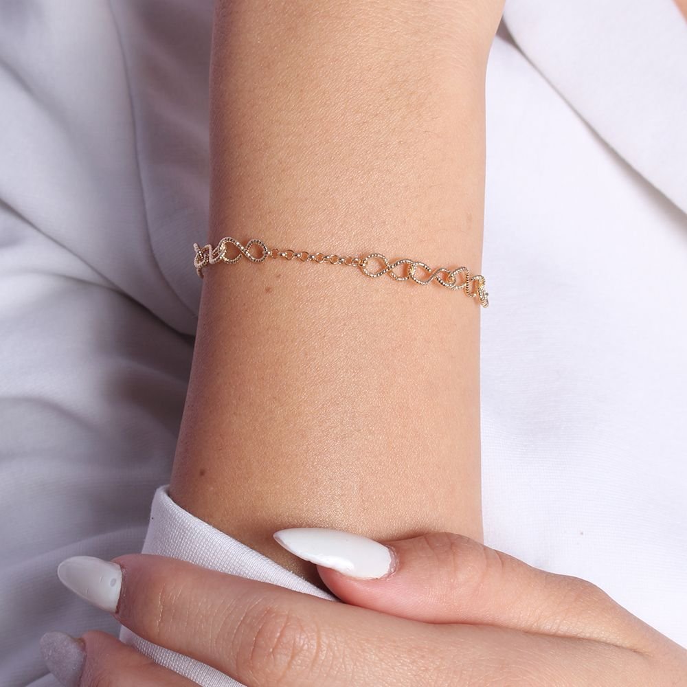 Pst-2167-Fo Pulseira Infinito