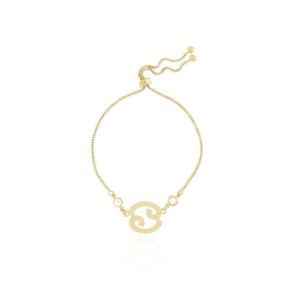 Pst-2470-Fo-Câncer - Pulseira Gravatinha Signos