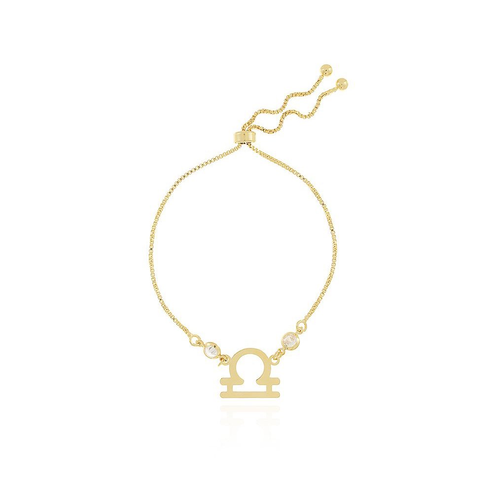 Pst-2473-Fo-Libra - Pulseira Gravatinha Signos