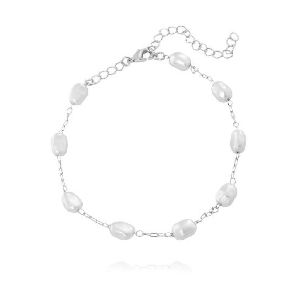 Pst-2634-Pl Pulseira De Pérolas