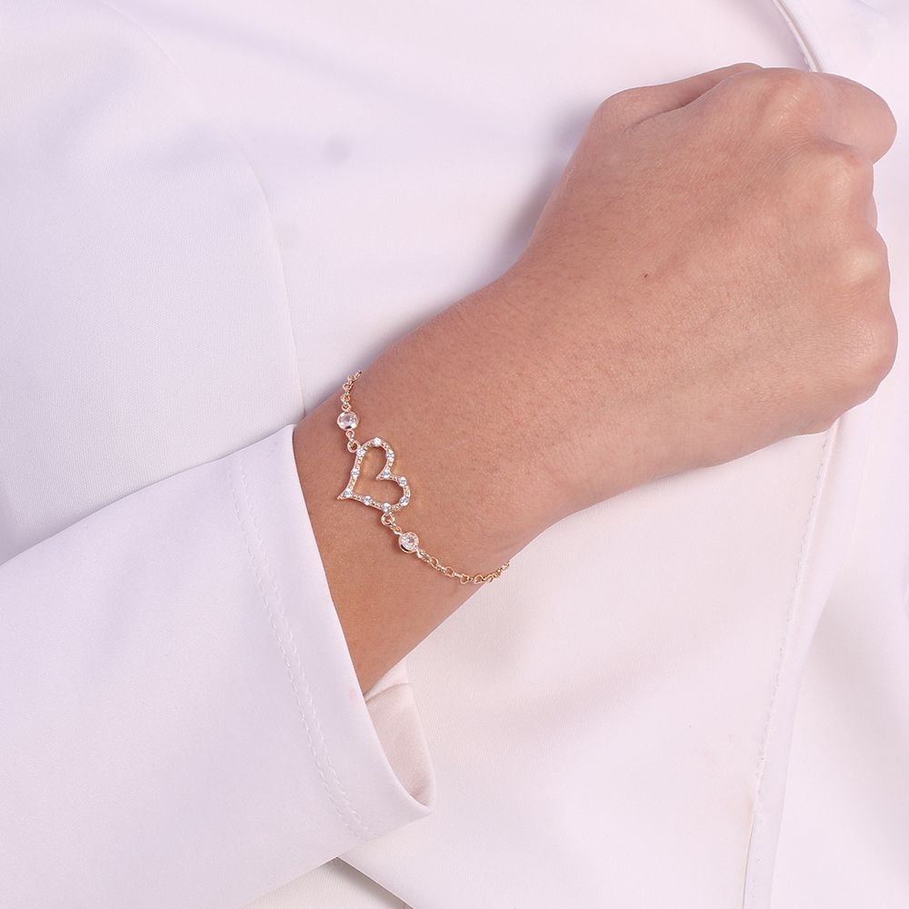 Pst-2651-Fo Pulseira De Coração