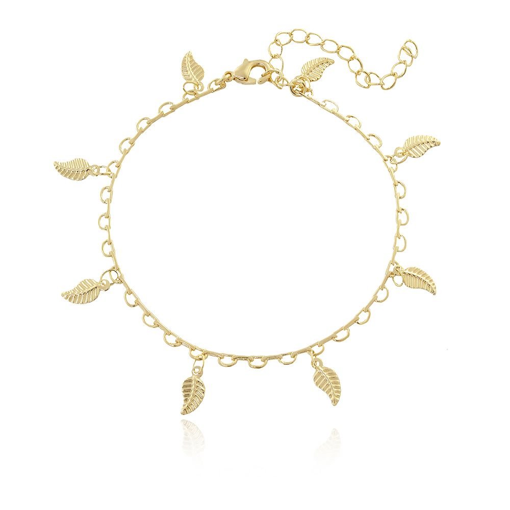Pst-2721-Fo Pulseiras De Mini Folhas