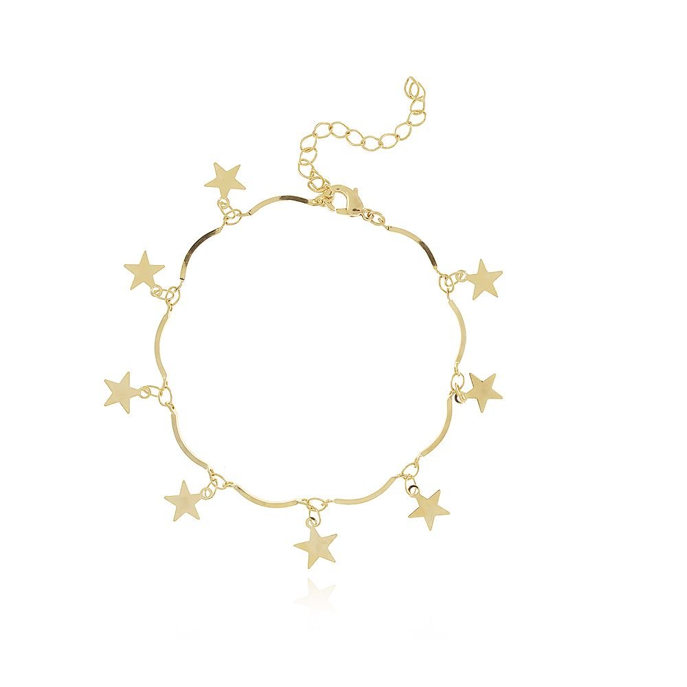 Pst-2728-Fo Pulseira De Estrelas