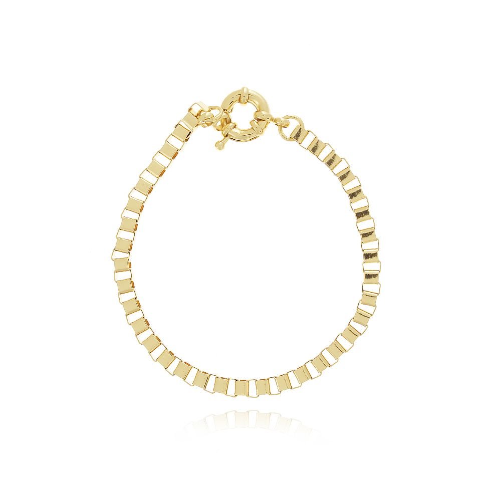 Pst-2789-Fo Pulseira De Veneziana Grossa