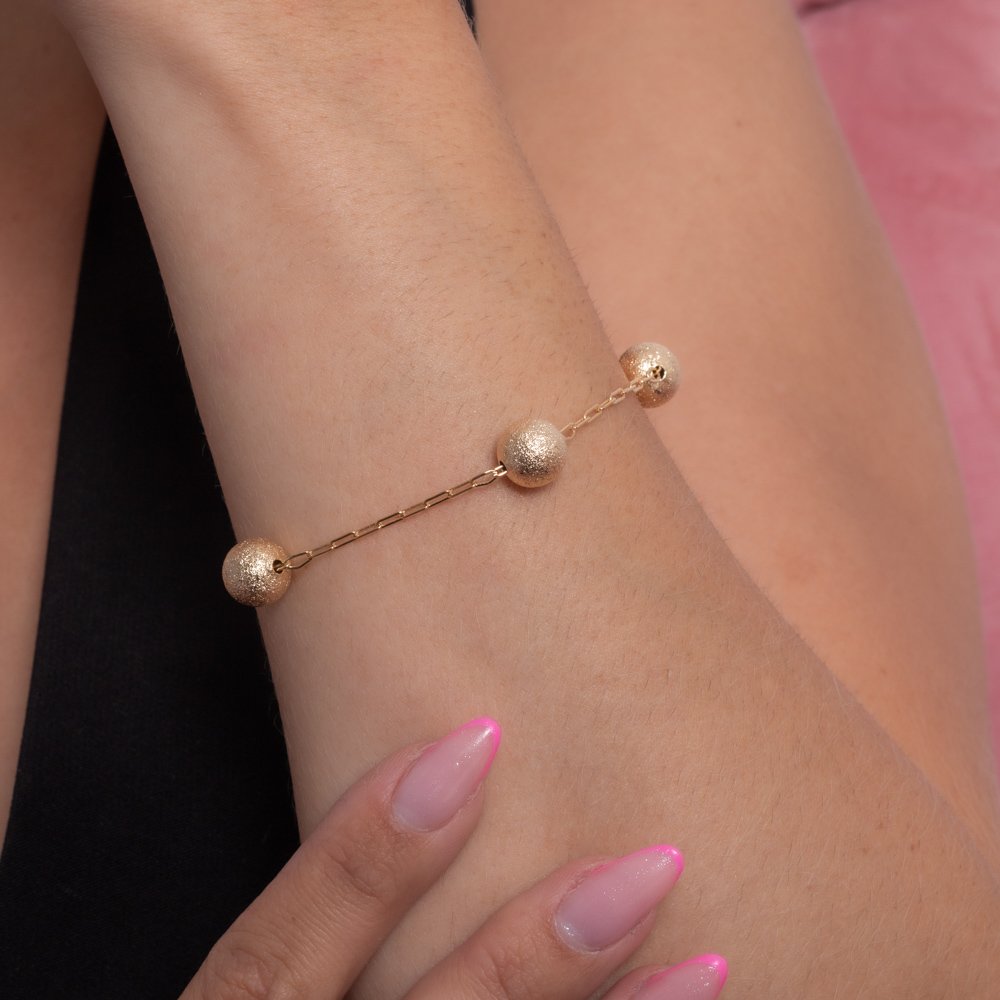 Pst-2805-Fo Pulseira Com Bolas